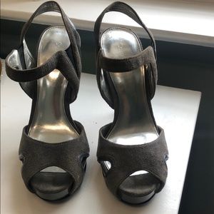 Gray Suede Calvin  Klein size 5